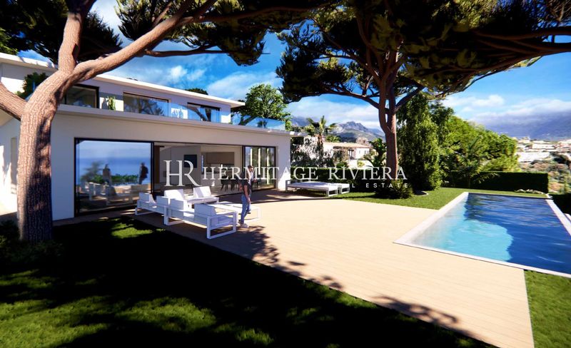 Modern renovated villa - Sea view - Pool