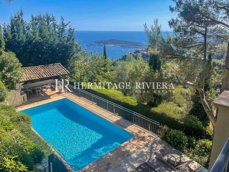 Renovated villa - Views overlooking the village - Pool